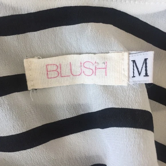 Silk B&W stripe camisole - Picture 6 of 6